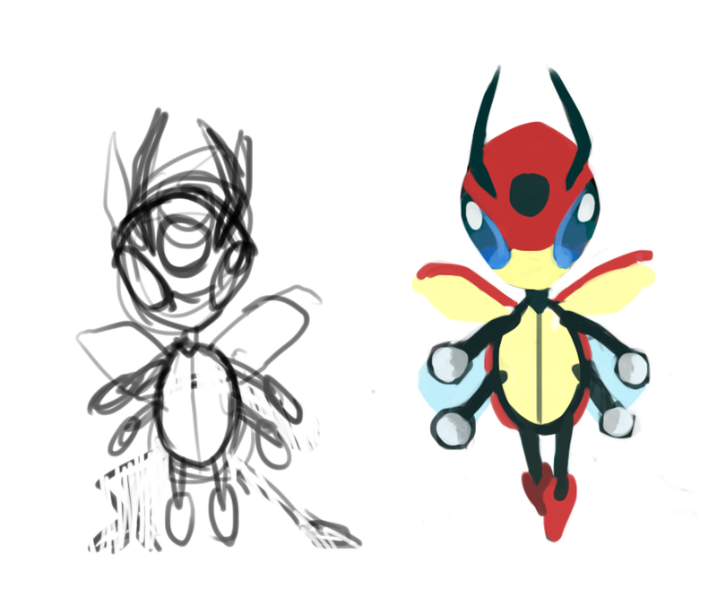 Illustration for article titled Henshin a Go Go Ledian! Pokemon One a Day, Series 2!